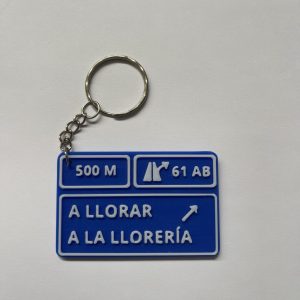 Llavero “A llorar a la lloreria”